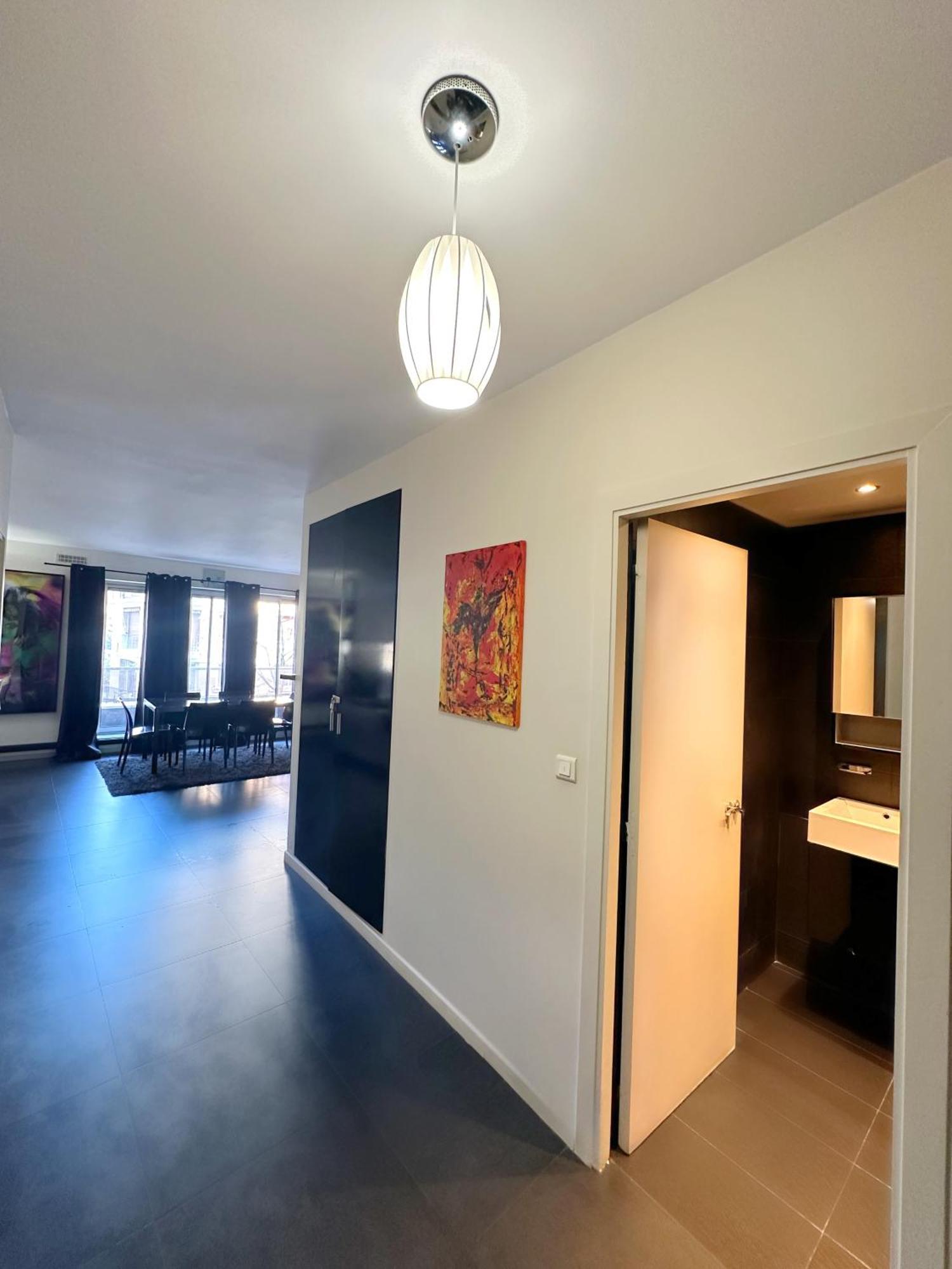 Ferienwohnung Quai De Seine Tour Eiffel Trocadero Paris Exterior foto